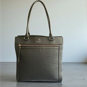 Kate Spade Gray Tote Bag